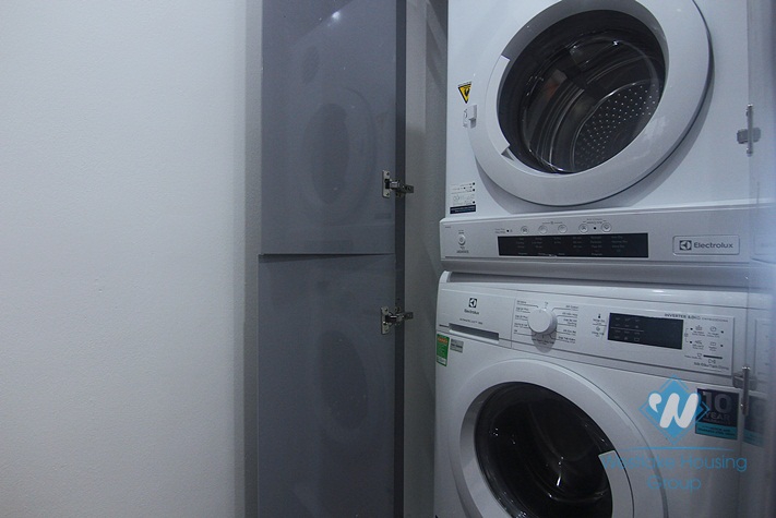 New lake view  one bedroom apartment for rent in To Ngoc Van street, Tay Ho district, Ha Noi